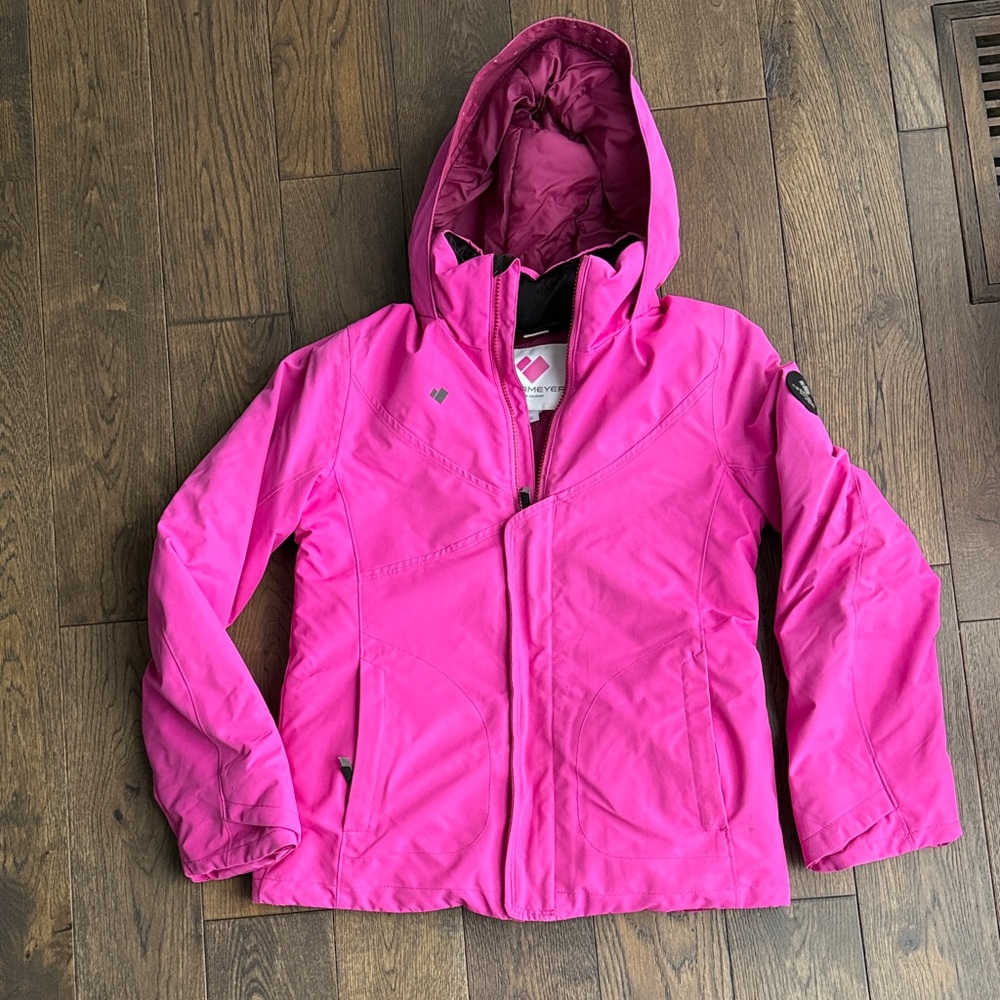 Obermeyer Vibrant Pink Kids ski jacket